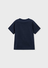 Load image into Gallery viewer, Mayoral Kid Boy Navy Football Club Tee
