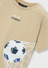 Load image into Gallery viewer, Mayoral Kid Boy Beige We Are Legendary Tee
