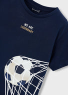 Mayoral Kid Boy Navy We Are Legendary Tee