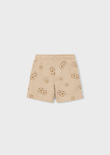 Cargar imagen en el visor de la galería, Mayoral Kid Boy Light Brown Soccer Print Shorts
