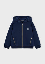 Load image into Gallery viewer, Mayoral Kid Boy Navy Hooded Jacket
