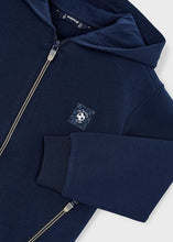 Load image into Gallery viewer, Mayoral Kid Boy Navy Hooded Jacket
