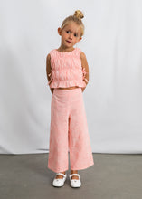 Cargar imagen en el visor de la galería, Mayoral 2pc Kid Girl Blossom Embroidered Top &amp; Pants Set
