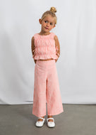 Mayoral 2pc Kid Girl Blossom Embroidered Top & Pants Set