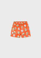 Mayoral Kid Boy Animal Print Swim Shorts