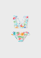 Mayoral 2pc Kid Girl Beach Print Bikini Set