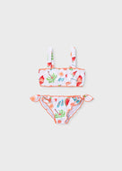 Mayoral 2pc Kid Girl Beach Print Bikini Set