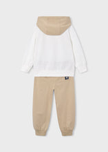 Load image into Gallery viewer, Mayoral 2pc Kid Boy Beige Player of the Year Hoodie &amp; Jogger Set

