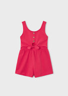 Mayoral Kid Girl Red Sleeveless Romper