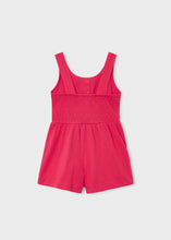 Load image into Gallery viewer, Mayoral Kid Girl Red Sleeveless Romper
