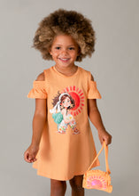 Afbeelding in Gallery-weergave laden, Mayoral Kid Girl Orange Dress With Crossbody Bag

