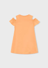 Afbeelding in Gallery-weergave laden, Mayoral Kid Girl Orange Dress With Crossbody Bag
