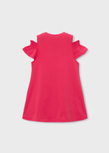 Afbeelding in Gallery-weergave laden, Mayoral Kid Girl Pink Dress With Crossbody Bag
