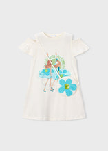 Load image into Gallery viewer, Mayoral Kid Girl White Surf Print Dress With Crossbody Bag
