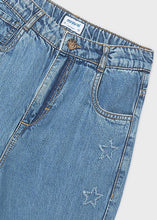 Load image into Gallery viewer, Mayoral Kid Girl Wide-Leg Denim Jeans
