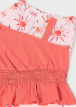 Load image into Gallery viewer, Mayoral 2pc Kid Girl Orange Summer Top &amp; Pants Set
