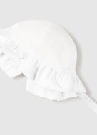 Mayoral Baby Girl White Hat