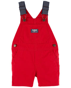 OshKosh Toddler Boy Red Shortall