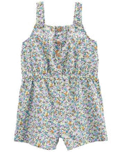 Afbeelding in Gallery-weergave laden, OshKosh Toddler Girl Floral Romper
