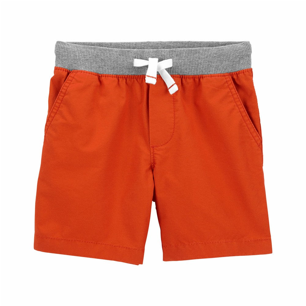 Carter's Toddler Boy Orange Pull-On Dock Shorts