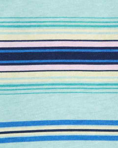 OshKosh Toddler Boy Blue Striped Henley Tee