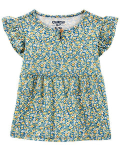 Oshkosh Toddler Girl Floral Top