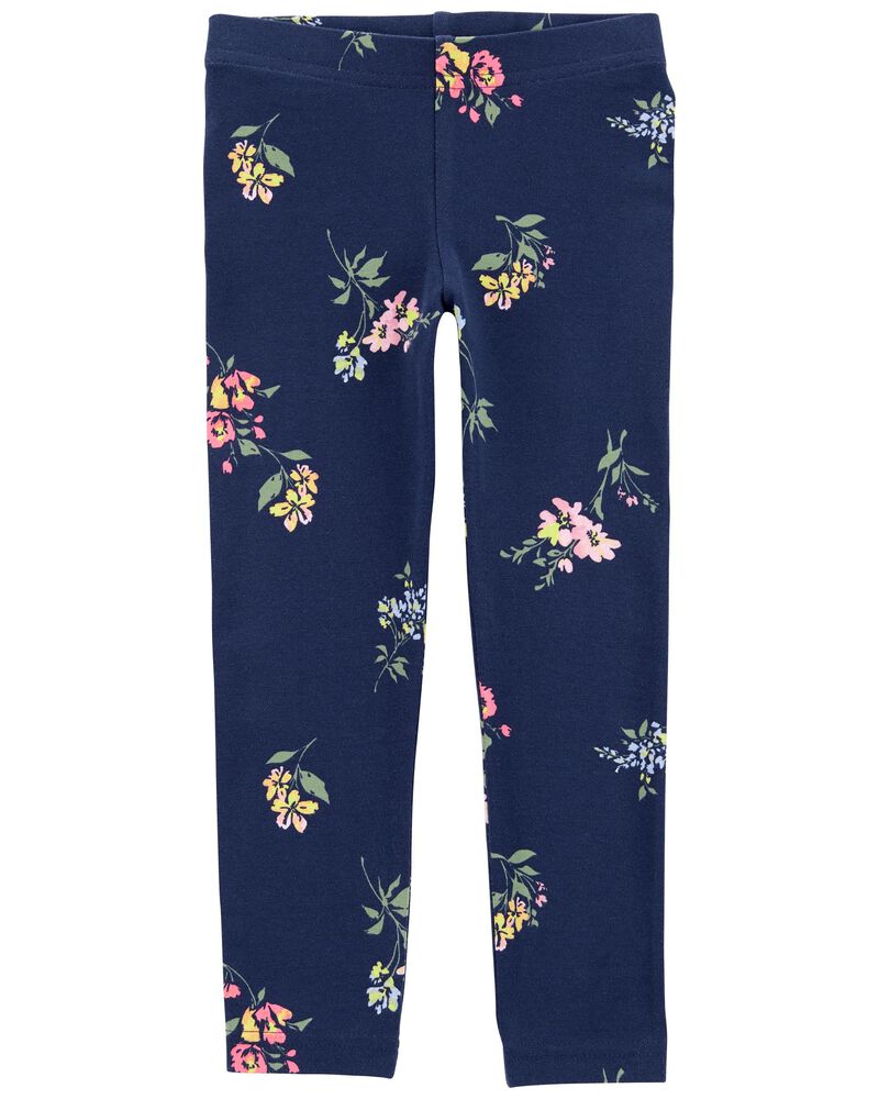 OshKosh Toddler Girl Tossed Floral Print Jersey Leggings