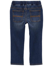 Carregar imagem no visualizador da galeria, Carter&#39;s Toddler Boy Straight Blue Pull-Up Denim Jeans
