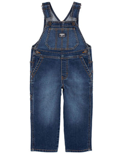 OshKosh Toddler Boy Stretch Denim Overalls