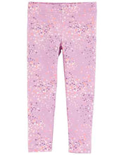 Afbeelding in Gallery-weergave laden, OshKosh Toddler Girl Purple Heart Print Legging
