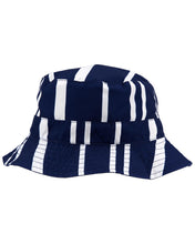 Load image into Gallery viewer, Carter&#39;s Toddler Boy Reversible Navy/ White Sriped Bucket Hat
