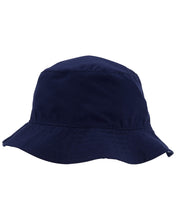 Load image into Gallery viewer, Carter&#39;s Toddler Boy Reversible Navy/ White Sriped Bucket Hat
