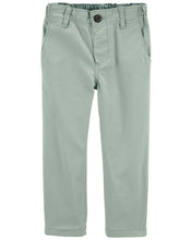 Afbeelding in Gallery-weergave laden, OshKosh Toddler Boy Sage Slim Stretch Chino Pants
