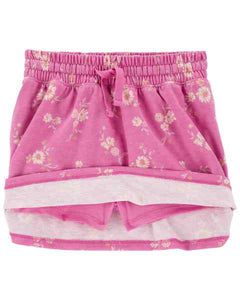 OshKosh Toddler Girl Pink Floral Skort