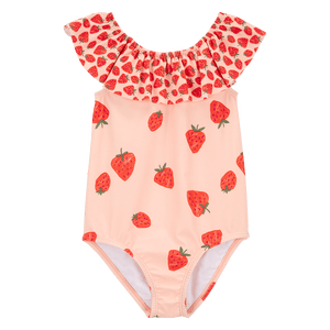 Carter's 1pc Toddler Girl Strawberry Swimsuit