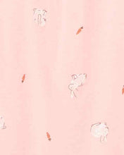 Cargar imagen en el visor de la galería, Carter&#39;s Toddler Girl Pink Bunny Dress
