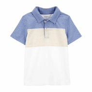 OshKosh Toddler Boy Striped Jersey Polo