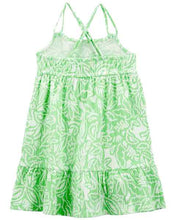 Afbeelding in Gallery-weergave laden, Carter&#39;s Toddler Girl Green Dress
