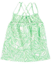 Load image into Gallery viewer, Carter&#39;s 2pc Toddler Girl Green Floral Top and Shorts Set
