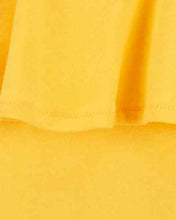 Afbeelding in Gallery-weergave laden, Oshkosh Toddler Girl Yellow Flower Strap Ruffle Tank Top
