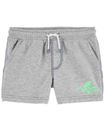 Carter's Toddler Boy Grey Waves Pull-On Shorts