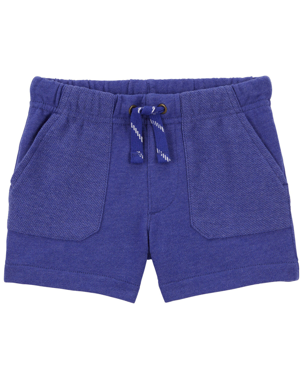 Carter's Toddler Boy Blue Pull-On Reverse Pockets French Terry Shorts