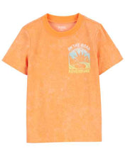 Load image into Gallery viewer, OshKosh Toddler Boy Orange Adventure Tee
