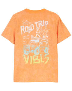 OshKosh Toddler Boy Orange Adventure Tee