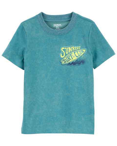 OshKosh Toddler Boy Sunrise Blue Tee