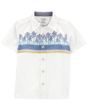 Afbeelding in Gallery-weergave laden, OshKosh Toddler Boy Beach Palm Trees Shirt
