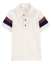 Afbeelding in Gallery-weergave laden, Carter&#39;s Toddler Boy White Polo
