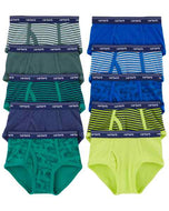 Cuecas de algodão infantil Carter's 10 peças