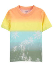 Carregar imagem no visualizador da galeria, OshKosh Toddler Boy Multi Color Palm Trees Tee
