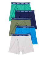 Carter's 5pc Kid Boy Multi Color Polyester Boxer Briefs